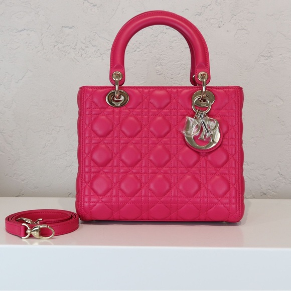 SOLD OUT “””Authentic Dior medium lady D. - Picture 1 of 12